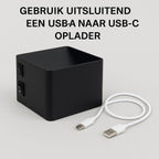Wandlamp oplaadbaar – montage met magneet op akoestisch paneel